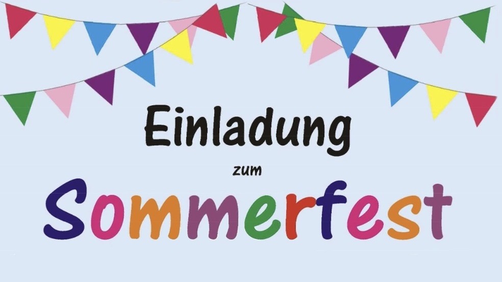Einladung zum Sommerfest
